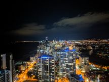 Gold Coast Australia at Night