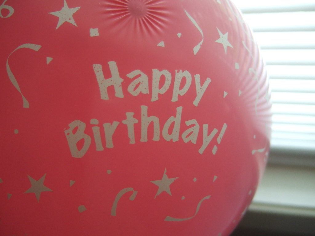 Happy Birthday Red Balloon